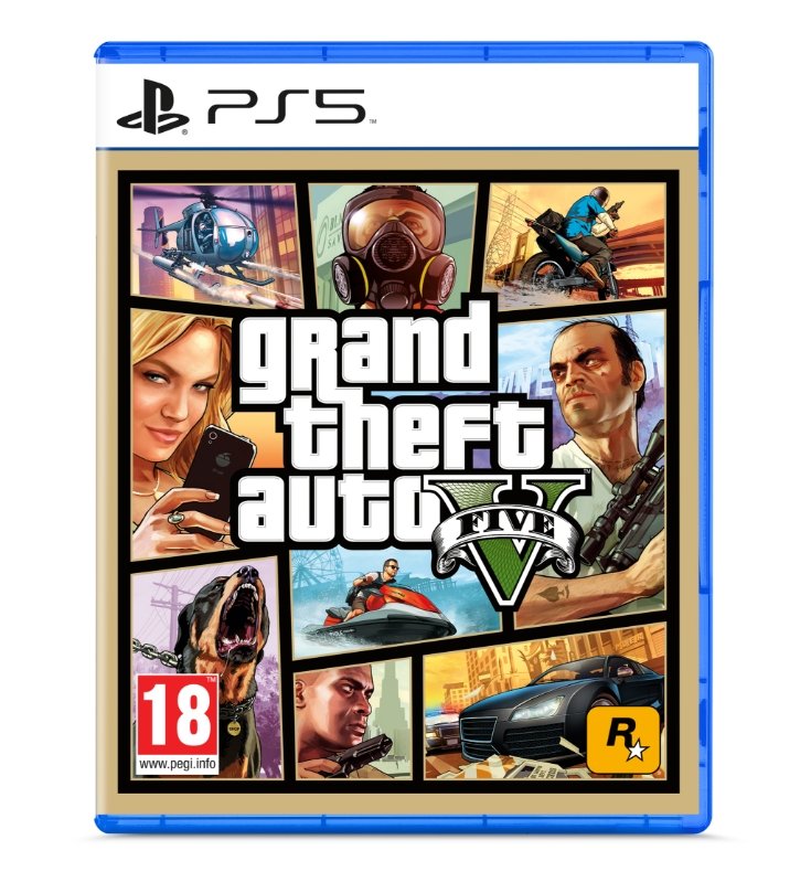 Grand Theft Auto 5 (GTA V) - PS5 afbeelding verpakking