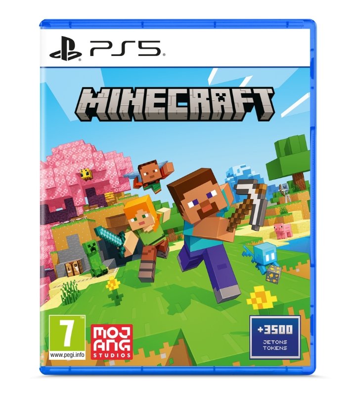 Minecraft - PS5 kleurrijke afbeelding cover