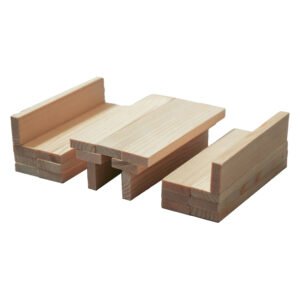 Houten bouwplanken voor creatief bouwen met BBlocks