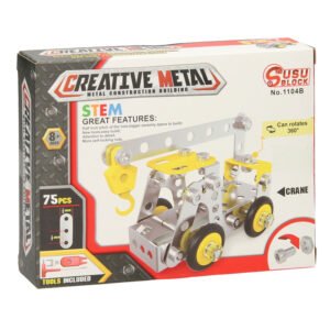 Creative Metal STEM bouwpakket kraan 75 onderdelen