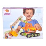 Verpakking Eichhorn Constructor 4-in-1 bouwpakket met graafmachine Eichhorn Constructor Werkvoertuigen 4in1