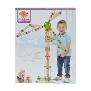 Eichhorn Constructor houten speelgoed bouwset met molen