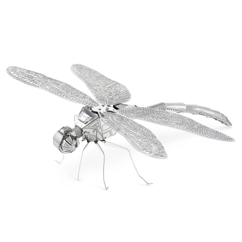 Metal Earth Dragonfly 3D metalen libelle model opgebouwd Metal Earth Dragonfly
