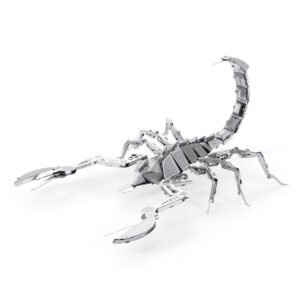 Metal Earth Scorpion opgebouwd 3D metalen schorpioenmodel Metal Earth Scorpion