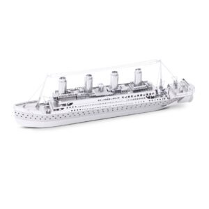Metal Earth Titanic 3D metalen model van passagiersschip Metal Earth Titanic Ship Zilver Editie