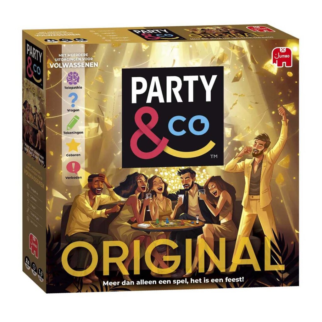 Voorkant van Party & Co Original partyspel voor volwassenen Jumbo Party & Co. Original Bordspel