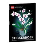 LEGO Botanicals stickerboek cover met orchidee LEGO plant en bloemen