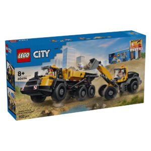 LEGO City bouwset verpakking kiepwagen en voorlader 1132 onderdelen