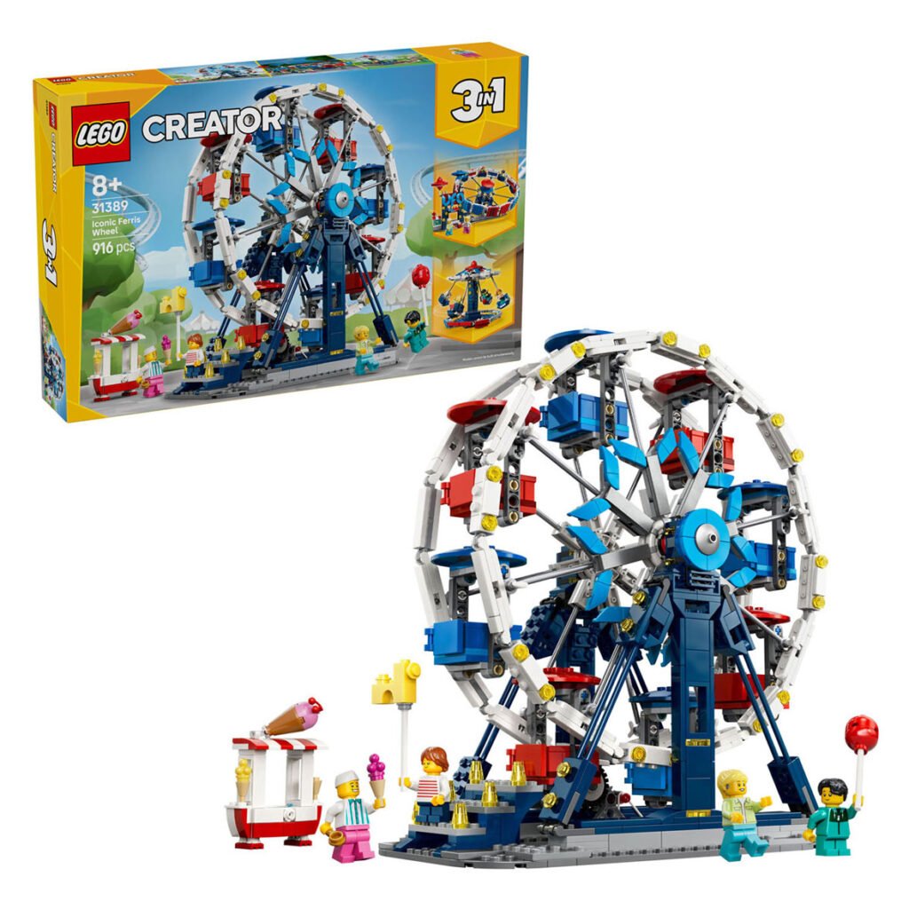 LEGO creator 31389 Klassiek Reuzenrad complete set met verpakking