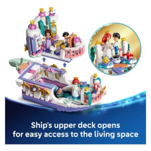 LEGO Ariëls trouwboot met open bovendek