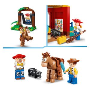 LEGO Disney Blaze's Paardenranch minifiguren en accessoires