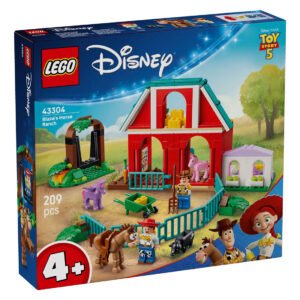 Voorkant verpakking LEGO Disney Blaze's Paardenranch 43304