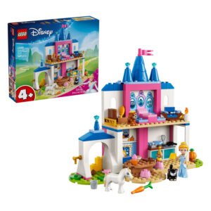 LEGO Disney 43283 Disney Princess - Assepoesters Kasteel met Dierenvriendjes Animal Friends Castle set met doos en model
