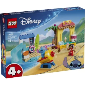 LEGO Disney 43280 Beach Fun with Lilo & Stitch doos voorkant