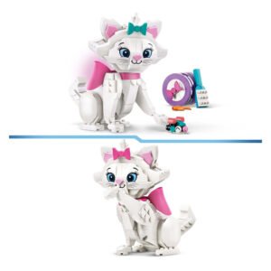 LEGO Marie kat figuur met beweegbare onderdelen en speelposities