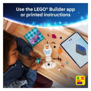 LEGO Builder app ondersteunt het bouwen van LEGO Disney Olaf Picknickplezier