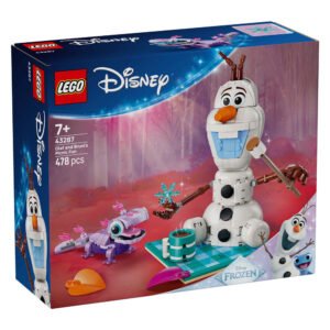 Voorkant verpakking van LEGO Disney Olaf Picknickplezier bouwset 43287