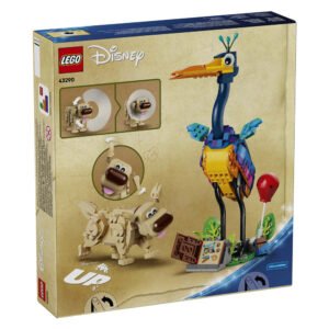 Achterzijde van LEGO Disney Pixar Up Kevin en Dug doos 43290