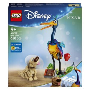Voorkant van LEGO Disney Pixar Up Kevin en Dug doos 43290