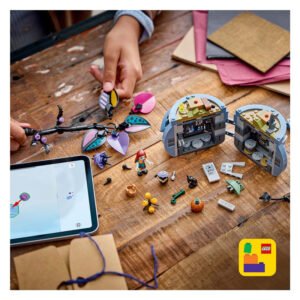 LEGO Disney Sally's Bloempot 43288 bouwset met losse onderdelen en LEGO Builder app