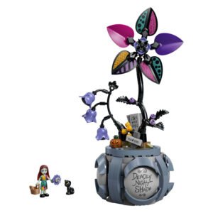 LEGO Disney Sally's Bloempot 43288 displaymodel met Sally en zwarte kat