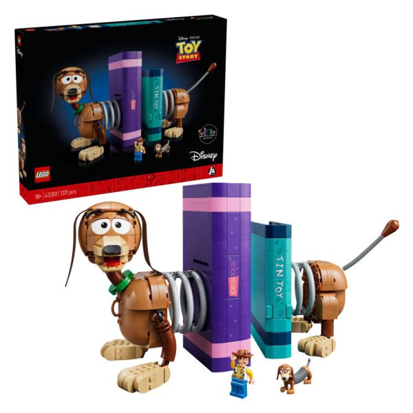 LEGO Disney 43301 Toy Story - Slinky Dog Bookends