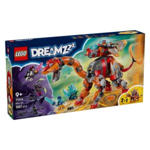 Voorkant van LEGO DREAMZzz Dino Ruimteschip doos 71454