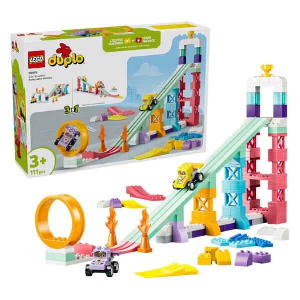 LEGO DUPLO 10478 Creatieve Hellingen met Voertuigen