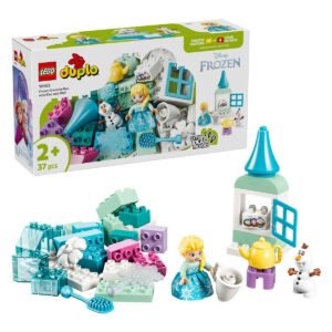 Inhoud LEGO DUPLO 10462 Frozen Creatieve Doos met Elsa en Olaf en DUPLO stenen