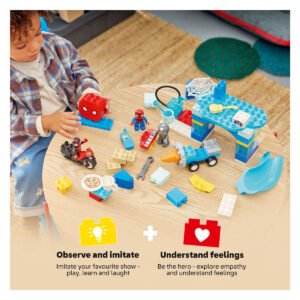 LEGO DUPLO Team Spidey Hoofdkwartier stimuleert fantasierijk spel