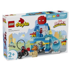 Voorkant verpakking LEGO DUPLO Team Spidey Hoofdkwartier 10464