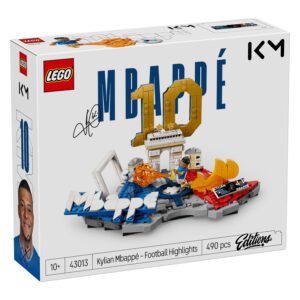 Voorkant verpakking LEGO Editions Kylian Mbappé Football Highlights