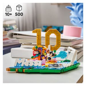 LEGO Editions Lionel Messi Football Highlights bouwset met miniatuurstad en doel