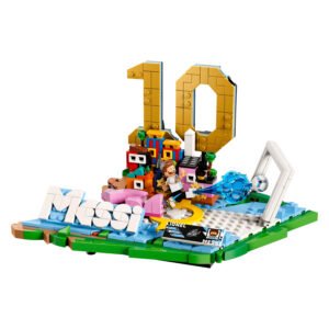LEGO Lionel Messi Football Highlights displaymodel met minifiguur en doel
