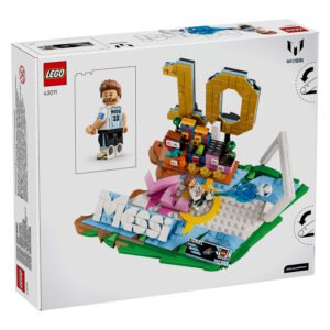 Achterzijde van LEGO Editions Lionel Messi Football Highlights verpakking