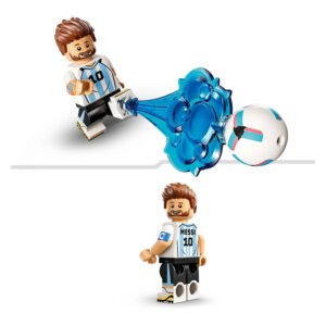 LEGO Lionel Messi minifiguur met schietfunctie en voetbalaccessoire