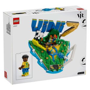 Achterzijde verpakking LEGO Editions Vini Jr. Football Highlights