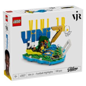 Voorkant verpakking LEGO Editions Vini Jr. Football Highlights 43027