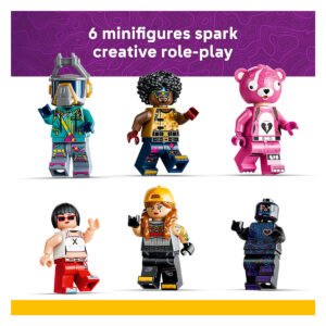 LEGO Fortnite Rave Cave minifiguren uit set 77082
