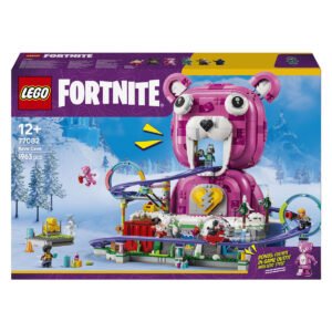 Verpakking van de LEGO Fortnite Rave Cave bouwset 77082