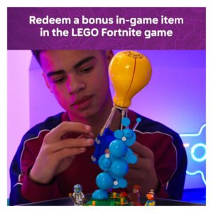LEGO Fortnite Supply Drop met bonus in-game item en speelactie
