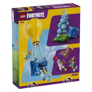 Verpakking van LEGO Fortnite Supply Drop bouwset 77080 achterzijde
