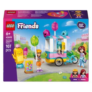 LEGO Friends 42692 doos van de IJsjes- en Ballonnenkraam