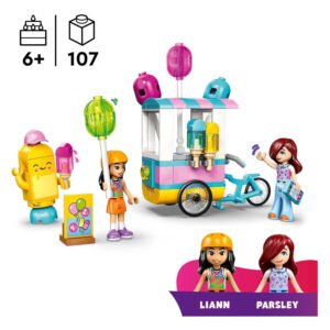 LEGO Friends 42692 met Liann, Paisley en ijsjeskraam
