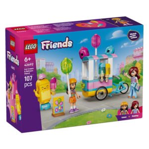 Voorkant verpakking LEGO Friends IJsjes- en Ballonnenkraam