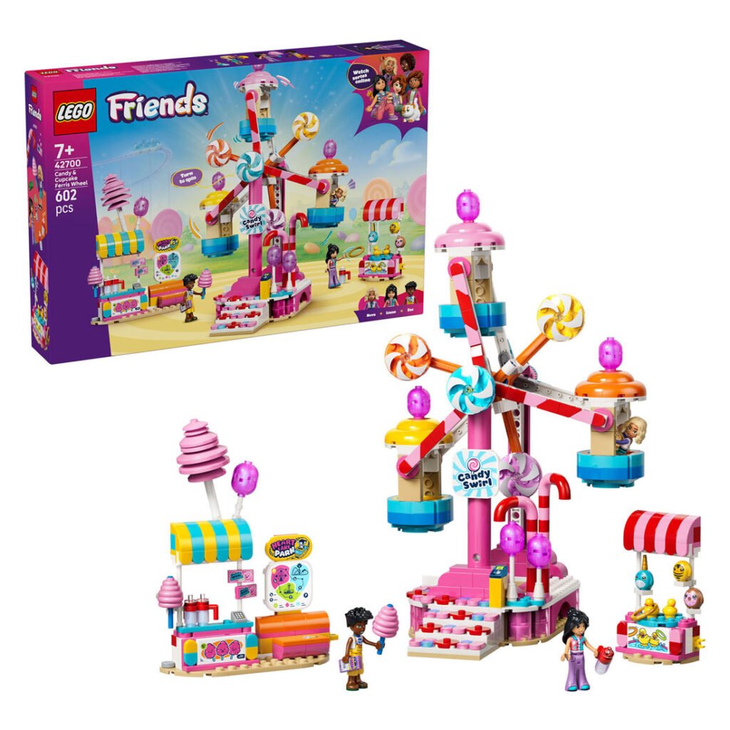 LEGO Friends 42700 Reuzenrad van Snoep en Cupcakes complete speelset met verpakking
