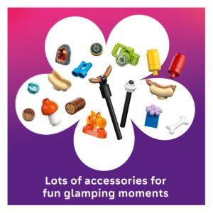 LEGO Friends Gezellige Boshut accessoires voor kampeeravonturen