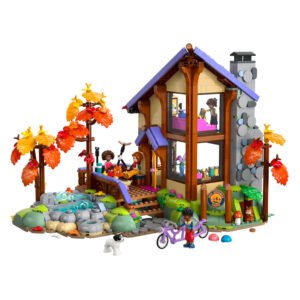 LEGO Friends Gezellige Boshut met herfstbomen en beekje