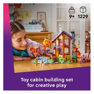 LEGO Friends Gezellige Boshut met herfstlandschap en speelscène