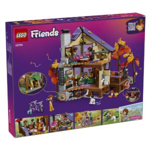 Achterzijde verpakking LEGO Friends Gezellige Boshut 42705